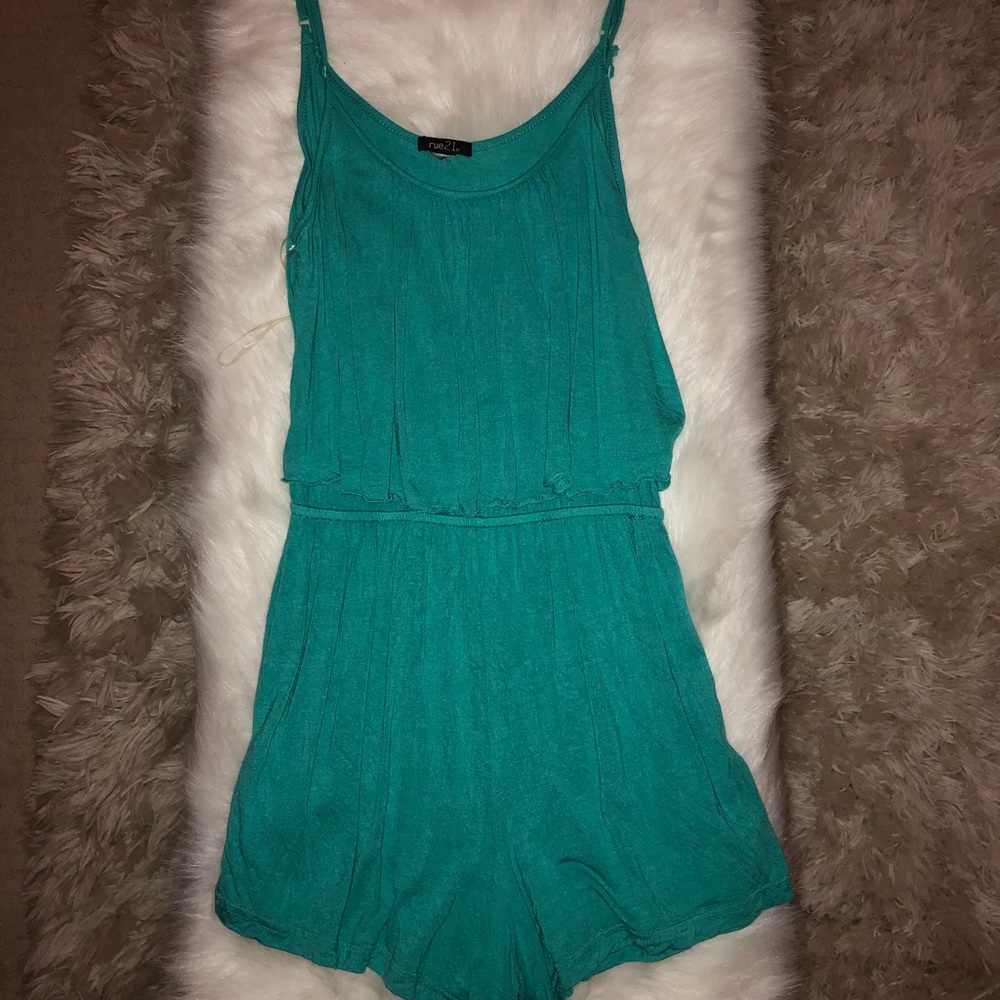 Turquoise romper
